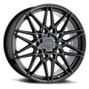 Petrol P3C 17x8 5x4.5 Semi Gloss Black Wheel 17" 40mm Rim
