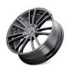 18" Kraze Spectra 18x8 Gloss Black 5x110 5x5 Wheel 40mm For Jeep Rim