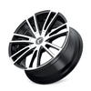 18" Kraze Spectra 18x8 Black Machined 5x115 5x120 Wheel 40mm Performance Rim