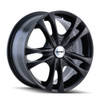 16" Touren Tr22 16x7 Black 5x100 5x4.5 Wheel 40mm Rim