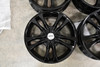 17" Touren TR22 17x7 Gloss Black 5x110 5x115 Wheel 40mm Rim For Chevy Jeep