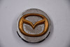 Mazda Silver w/ Gold Logo Wheel Center Cap Hub Cap 2874(GOLD) 2.25" Mazda OEM