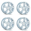 Set 4 16" Touren Tr62 16x7 Hypersilver Machined 5x110 5x115 Wheels 40mm Rims Set 4 16" Touren Tr62 16x7 Hypersilver Machined 5x110 5x115 Wheels 40mm Rims