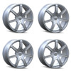 Set 4 20" Touren Tr65 20x8.5 Silver 5x4.25 5x4.5 Wheels 35mm Rims Set 4 20" Touren Tr65 20x8.5 Silver 5x4.25 5x4.5 Wheels 35mm Rims
