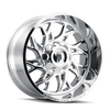 20" American Truxx Destiny 20x10 Chrome 8x6.5 Wheel -24mm Rim