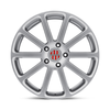 Victor Equipment Zehn 18x8 5x130 Hyper Silver Wheel 18" 45mm Rim Victor Equipment Zehn 18x8 5x130 Hyper Silver Wheel 18" 45mm Rim