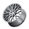 Set 4 20" Touren TR76 20x8.5 Graphite 5x4.25 Wheels 35mm Rims Set 4 20" Touren TR76 20x8.5 Graphite 5x4.25 Wheels 35mm Rims