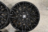 Set 4 20" Touren TR78 20x9 Gloss Black 5x112 Wheels 35mm Rims