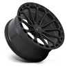 Black Rhino Kaizen 17x9.5 6x5.5 Matte Black Wheel 17" -12mm Rim