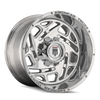 Set 4 20" American Truxx Cosmos 20x12 Polished 5x5.5 5x150 Wheels -44mm Rims