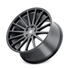 Set 4 22" Touren Tr92 22x9 Gloss Black 5x120 Wheels 32mm Rims