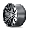 18" Touren Tr92 18x8 Gloss Black 5x120 Wheel 35mm Rim