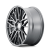 18" Touren Tr93 18x8 Gloss Graphite Black Rivet 5x4.25 Wheel 35mm Rim 18" Touren Tr93 18x8 Gloss Graphite Black Rivet 5x4.25 Wheel 35mm Rim