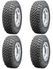 Set 4 33X12.50R15LT/6 Falken Wildpeak M/T01 108Q Tires 12.53315