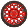 Black Rhino Primm Beadlock 17x8.5 8x170 Candy Red W  Black Bolts Wheel 17" -38mm