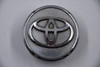 Toyota Chrome /Textured In-Set Wheel Center Cap Hub Cap TOYOTA-2.5 2.5" Snap in