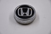 Honda Metal Metal Chrome w/ Black Background Wheel Center Cap Hub Cap HONDA-2.75 2.75"