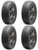 Set 4 LT265/70R17/10 Falken Wildpeak H/T02 121/118S Tires 2657017