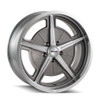 20" Ridler 605 20x8.5 Machined Spokes & Lip 5x4.75 Wheel 0mm Rim