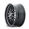 Set 4 22" Ridler 607 22x9 Matte Black 5x115 Wheels 20mm Rims
