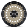 Black Rhino Sentinel 17x8.5 6x5.5 Desert Sand W/ Black Ring Wheel 17" -10mm Rim