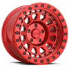 17" Black Rhino Primm 17x9 8x170 Candy Red W/ Black Bolts Wheel 0mm For Ford Rim