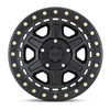 Black Rhino Reno 17x9 5x5.5 Matte Black Brass Bolts Wheel 17" 0mm Rim