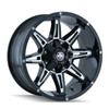 18" Mayhem Rampage 18x9 Black Milled 8x180 Wheel 18mm For Chevy GMC Truck Rim