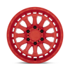 Black Rhino Raid 17x8.5 6x5.5 Gloss Red Wheel 17" -18mm For Ford Toyota Rim