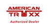 24" American Truxx Sweep 24x14 Brushed & Clear Coated 8x180 Wheel -76mm Rim