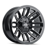 20" Mayhem Decoy 20x9 Black Milled 5x5.5 5x150 Wheel 18mm For Toyota Dodge Rim