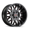 Set 4 20" Mayhem Tripwire 20x9 Black W Prism Red 8x170 Wheels 18mm For Ford Rims