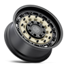 Black Rhino Arsenal 17x9.5 5x5.5 Sand On Black Wheel 17" 0mm Rim