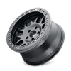 Set 4 17" Dirty Life Mesa Race 17x9 Matte Black 5x5 Wheels -12mm For Jeep Rims