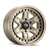 Set 4 17" Dirty Life Cage 17x8.5 Matte Gold 6x135 Wheels -6mm Lifted Truck Rims