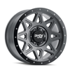 Set 4 17 Dirty Life Theory 17x9 Matte Gunmetal W Simulated Ring 6x5.5 Rims -12mm