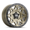 17" Dirty Life Theory 17x9 Matte Gold W Simulated Ring 6x5.5 Wheel -12mm Rim