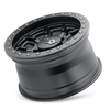 20" Dirty Life DT-1 20x9 Matte Black W Simulated Ring 6x135 Wheel 12mm Truck Rim
