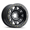 Set 4 17" Dirty Life Roadkill 17x9 Matte Black W Simulated Ring 8x170 -14mm Rims