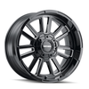 Set 4 20" Mayhem Apollo 20x9 Black Milled 8x6.5 Wheels 18mm For Chevy GMC Rims