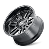 Set 4 20" Mayhem Apollo 20x9 Black Milled 8x6.5 Wheels 18mm For Chevy GMC Rims