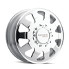 22" Mayhem 8181 22x8.25 Polished 10x225 Wheel 169mm Dually Front Truck Rim
