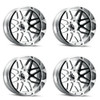 Set 4 28" Cali Off-Road Invader 28x12 Chrome 6x135 -44mm For Ford Lincoln Wheels Set 4 28" Cali Off-Road Invader 28x12 Chrome 6x135 -44mm For Ford Lincoln Wheels