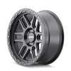 Set 4 20" Mayhem Delta 20x9 Matte Black 5x5 Wheels -12mm For Jeep Truck Rims