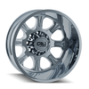 20" Cali Off-Road Brutal 20x8.25 Inner Chrome 8x6.5 Wheel 115mm Dually Rim