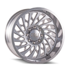 Set 4 20" Cali Off-Road Switchback 20x12 Polished Milled Spokes 6x135 Rims -51mm