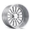 Set 4 20" Cali Off-Road Summit 20x10 Brushed & Clear Coated 5x5 Wheels -25mm Rim