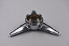 Vision Chrome Wheel Center Hub Cap C-143-TS-V 6058K202 5.375" Tri Bar Snap in