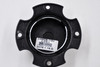 Genuine Vision Wheel C356SB-110V satin black OEM replacement center cap for Vision 356 ATV UTV Beadlock wheels with the 4x110 bolt pattern. Features a 4.375-inch outside diameter and factory fit.