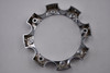 AfterMarket Chrome Wheel Center Cap Hub Cap 845 F-4 6.75" 8 Lug